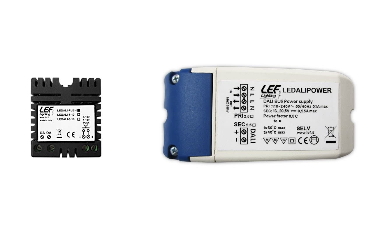 LEF LIGHTING SRL - LEFKIT-LEDALI-PUSH KIT LEDALI-PUSH + LEDALIPOWER