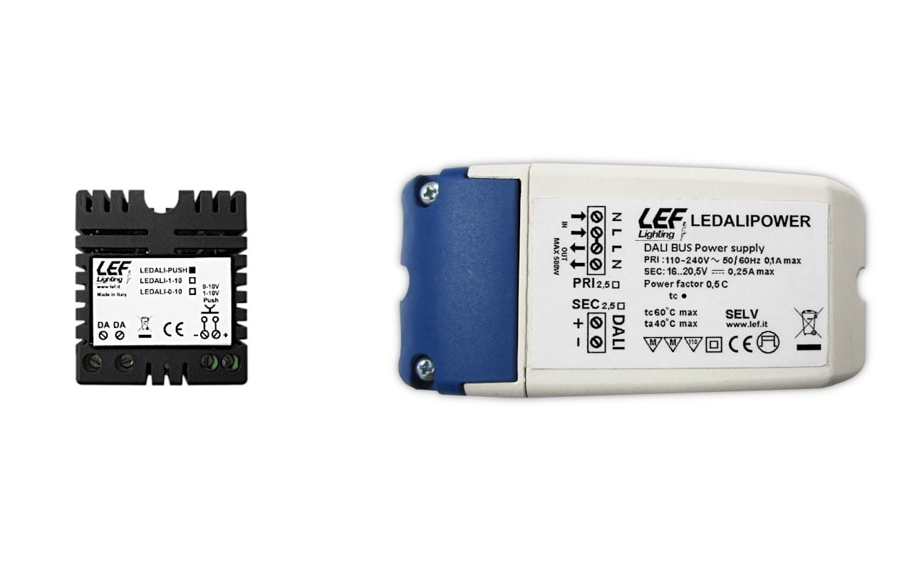 LEF LIGHTING SRL - LEFKIT-LEDALI-PUSH KIT LEDALI-PUSH + LEDALIPOWER