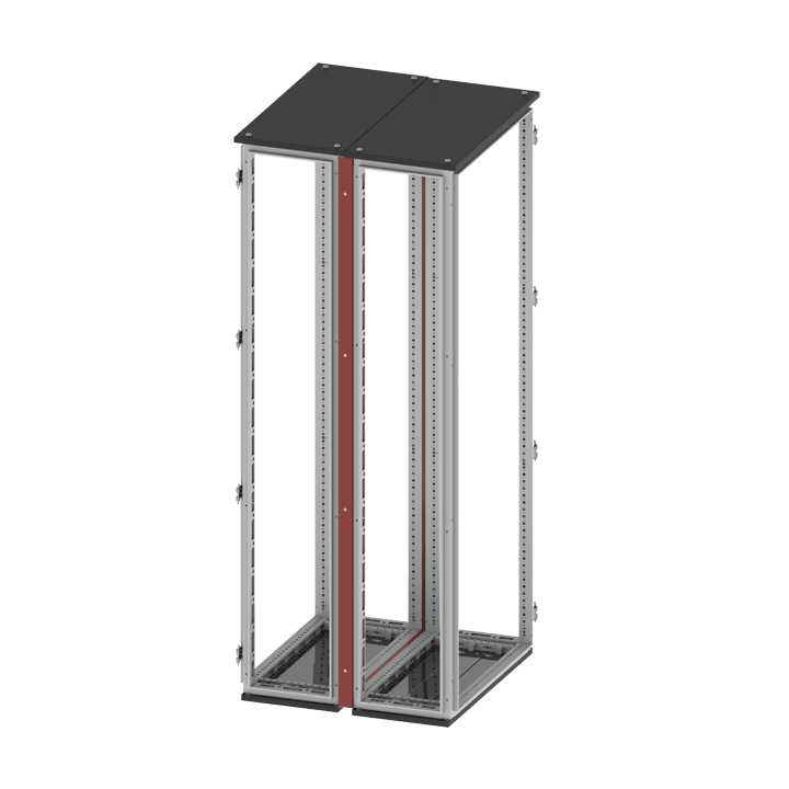 DKC-RAMBLOCK - RMBR5KFRE2260 Kit unione posteriore per armadi CQE, dimensioni 2200 x 600 mm (AxL)