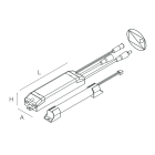 NOVALUX SPA - NOX1020A4.99 KIT DI ALIMENTAZIONE IN EMERGENZA (1h) Per versioni 600x600 e 1200x300. (Garanzia: 3 anni esclusa la batteria)