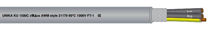 KU DISTRIBUTION SRL - KUD25124B KU 1500C 12G0.5 GRIGIO 7001