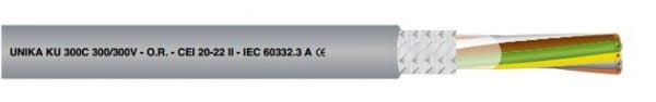 KU DISTRIBUTION SRL - KUD9123B KU 300C 12X0.34 GRIGIO RAL7001 DIN47100