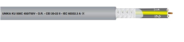 KU DISTRIBUTION SRL - KUD11047B KU 500C 4G1.5 GRIGIO RAL7001
