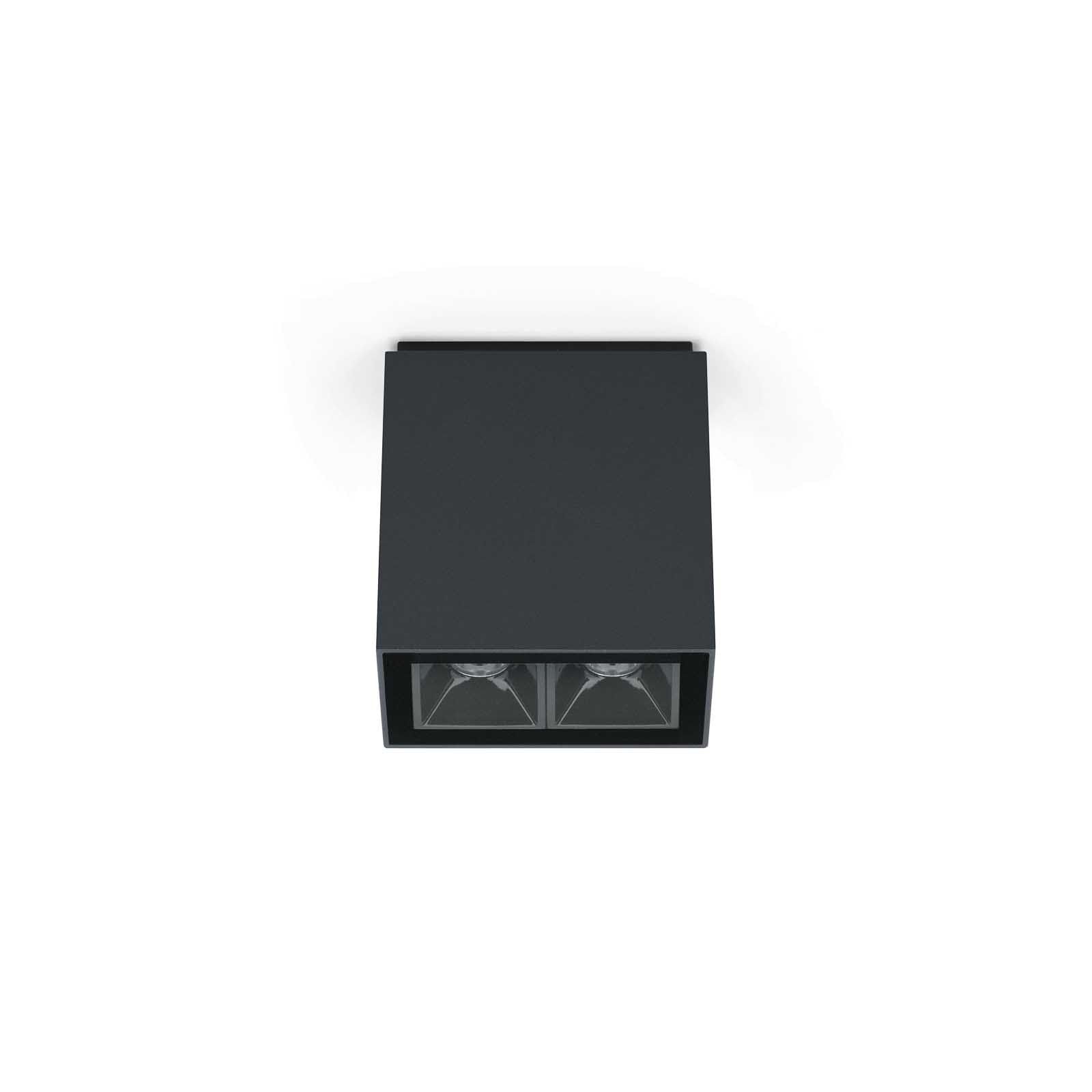 LOMBARDO - LOMLZ14705DL3 KURA TOP X2 LED L 3K 4W DARK GREY