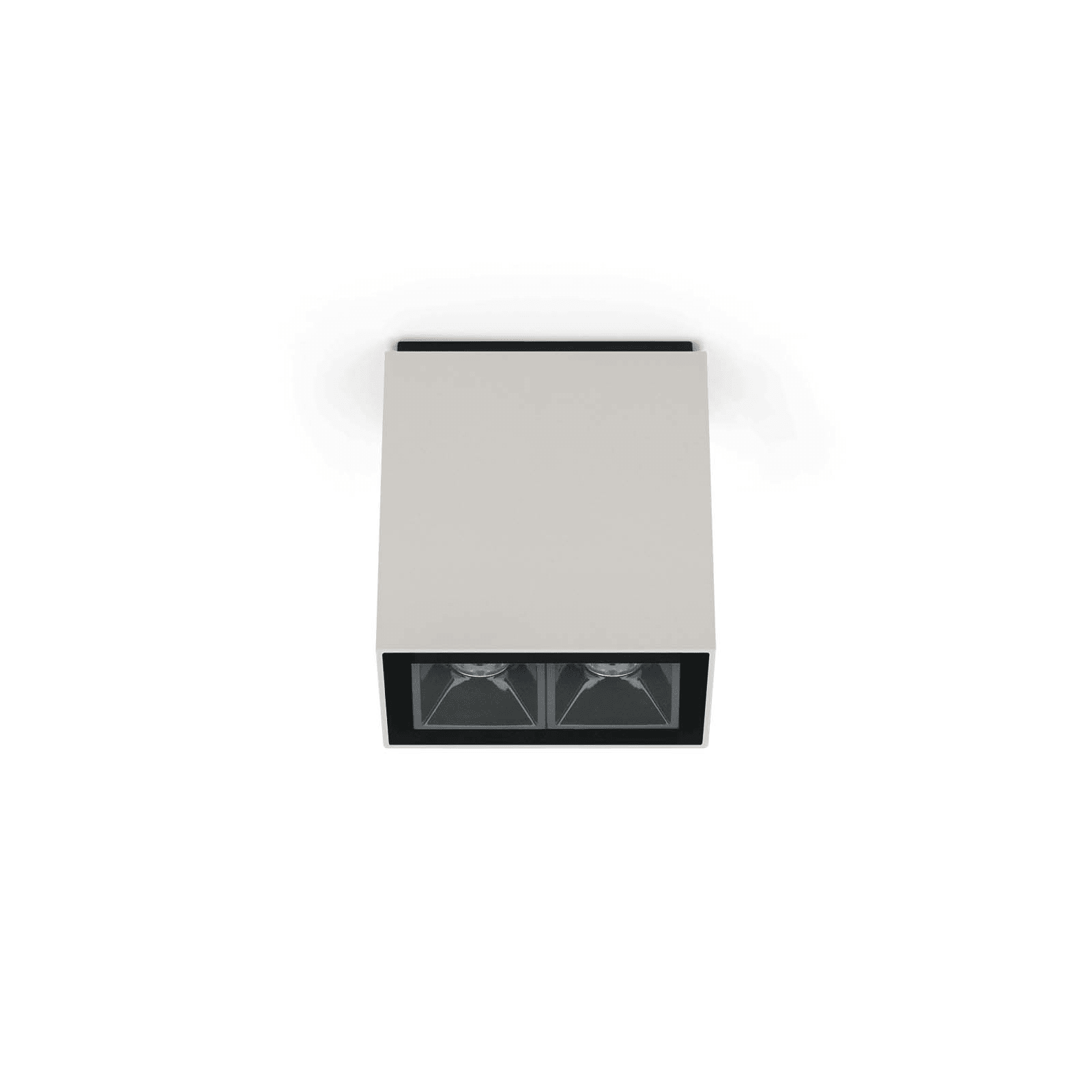 LOMBARDO - LOMLZ14705LM3 KURA TOP X2 LED M 3K 4W LIGHT GREY