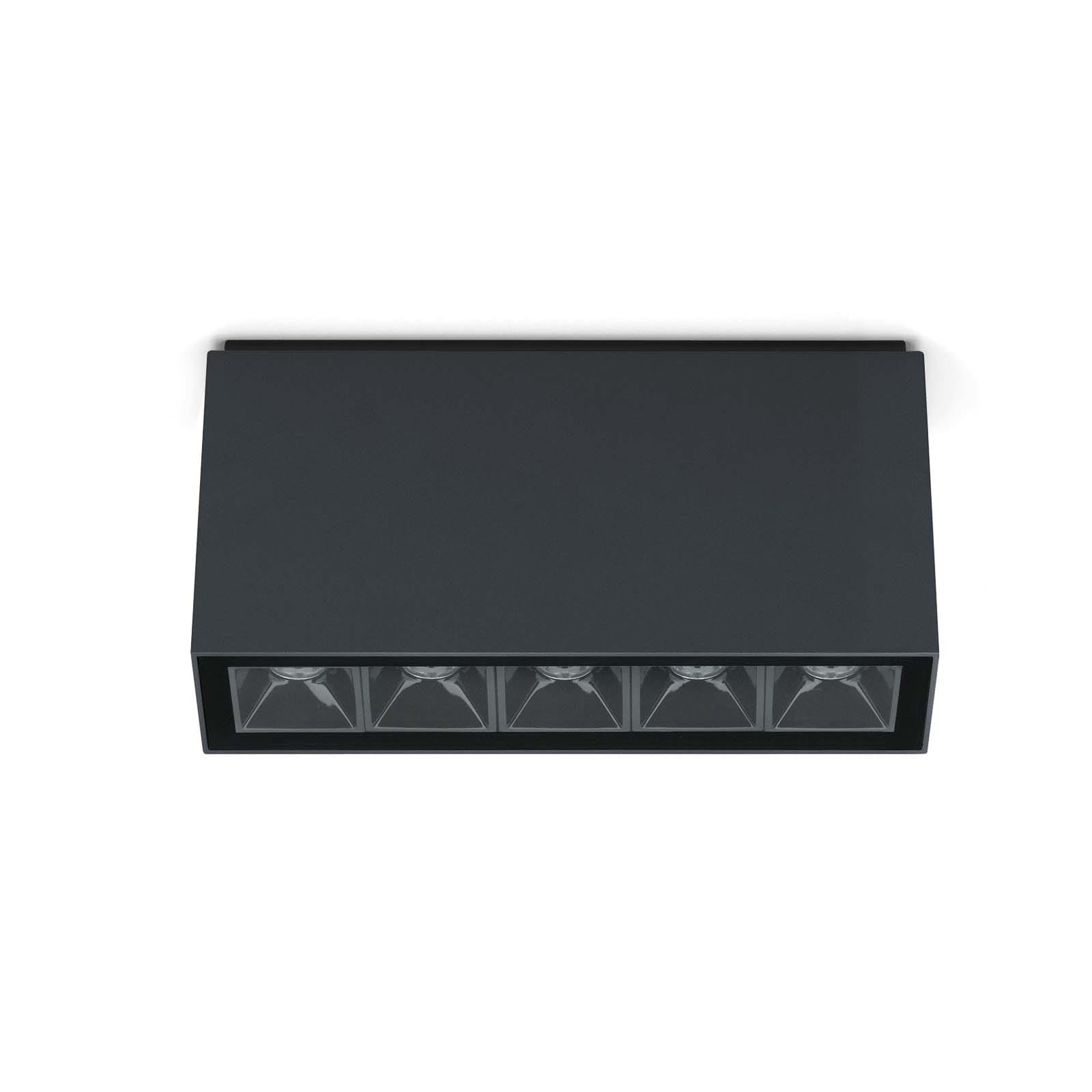 LOMBARDO - LOMLL14706DLN KURA TOP X5 LED L 4K 2,5W DARK GREY