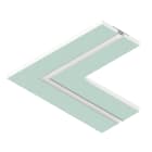 NOVALUX SPA - NOX101509.99 CARTONGESSO HYDRO PROFILO ANGOLARE 90? MINI 120x12.5x305+305 mm