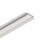 NOVALUX SPA - NOX1018B1.99 PROFILO LINEARE: Profilo per Strip LED tagliabile in opera, per realizzare linee di luce incassate in muratura. Profilo tagliabile in opera in lega di