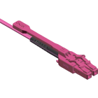 MAYFLEX UK LIMITED - EXL204-502 ENBEAM OM4 P/LEAD P/TAB LC-LC DX 1.6MM