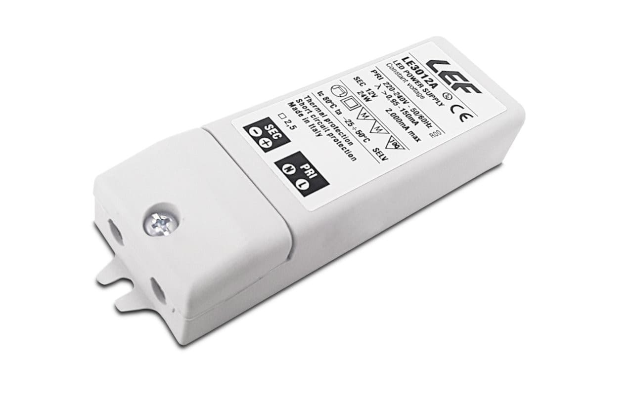 LEF LIGHTING SRL - LEFLE3012A ALIM. LED TENS. COSTANTE 30W 12VDC
