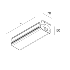 NOVALUX SPA - NOX107204.01 LI-NEAR: MOD.TERMINALE L=210MM+TEST+SC