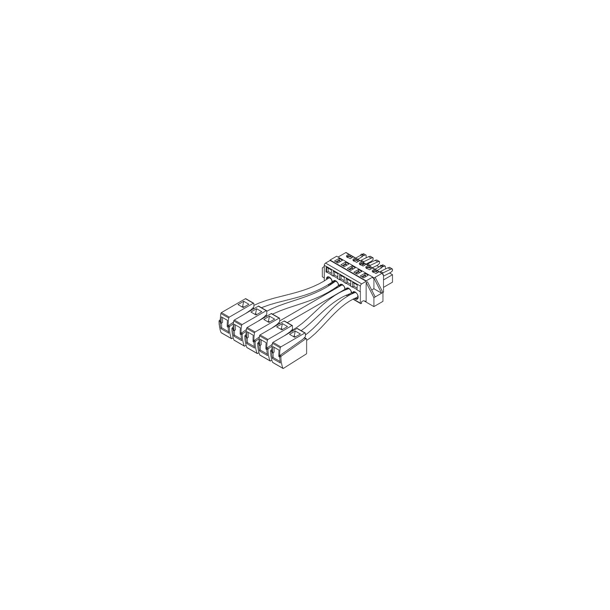 NOVALUX SPA - NOX107208.99 LI-NEAR: CONNETTORE 5 POLI CON MORSETTI