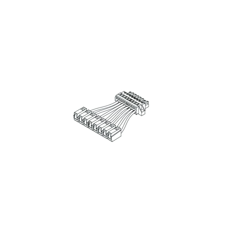 NOVALUX SPA - NOX107226.99 LI-NEAR: CONNETTORE 8 POLI CON MORSETTI