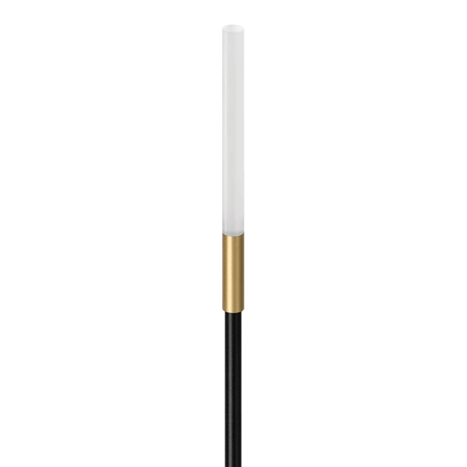 LOMBARDO - LOMLL14900B3 LINFA 80 LED 3K 1,5W NERO OTTONE