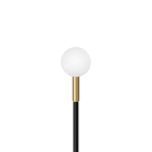 LOMBARDO - LOMLT14911B3 LINFA O 120 LED 24V 3K 2W NERO OTTONE