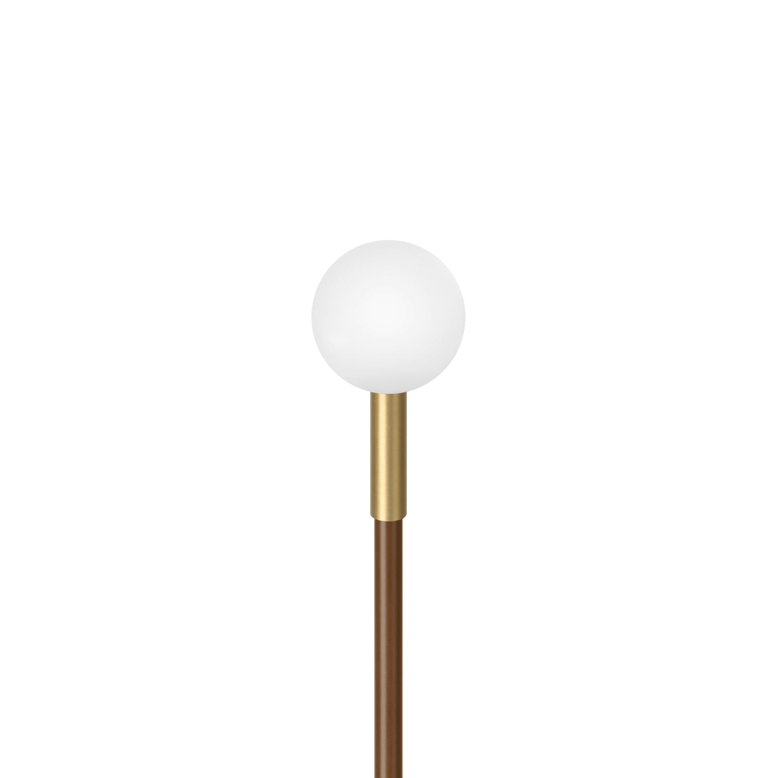 LOMBARDO - LOMLL14910M3 LINFA O 80 LED 3K 1,5W MARRONE OTTONE
