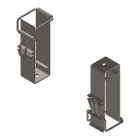 DKC POWER SOLUTIONS - HRCLTN70PFIU8AA000 STAFFA SEMPLICE ALLUMINIO SINGOLA