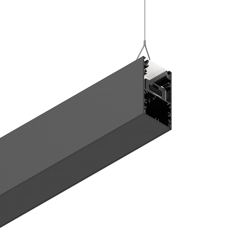 NOVALUX SRL - NOX100263.02 LUCKY EVO B: MODULO CIECO L=1687 NERO