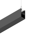 NOVALUX SRL - NOX100263.02 LUCKY EVO B: MODULO CIECO L=1687 NERO