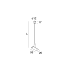 NOVALUX SRL - NOX18757.99 LUCKY EVO: SOSP.L3000 1PZ. UNIONE