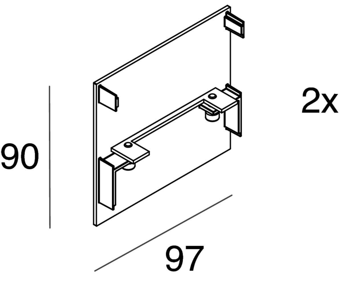 NOVALUX SPA - NOX106230.02 TESTATE TERMINALI (2 pz.)