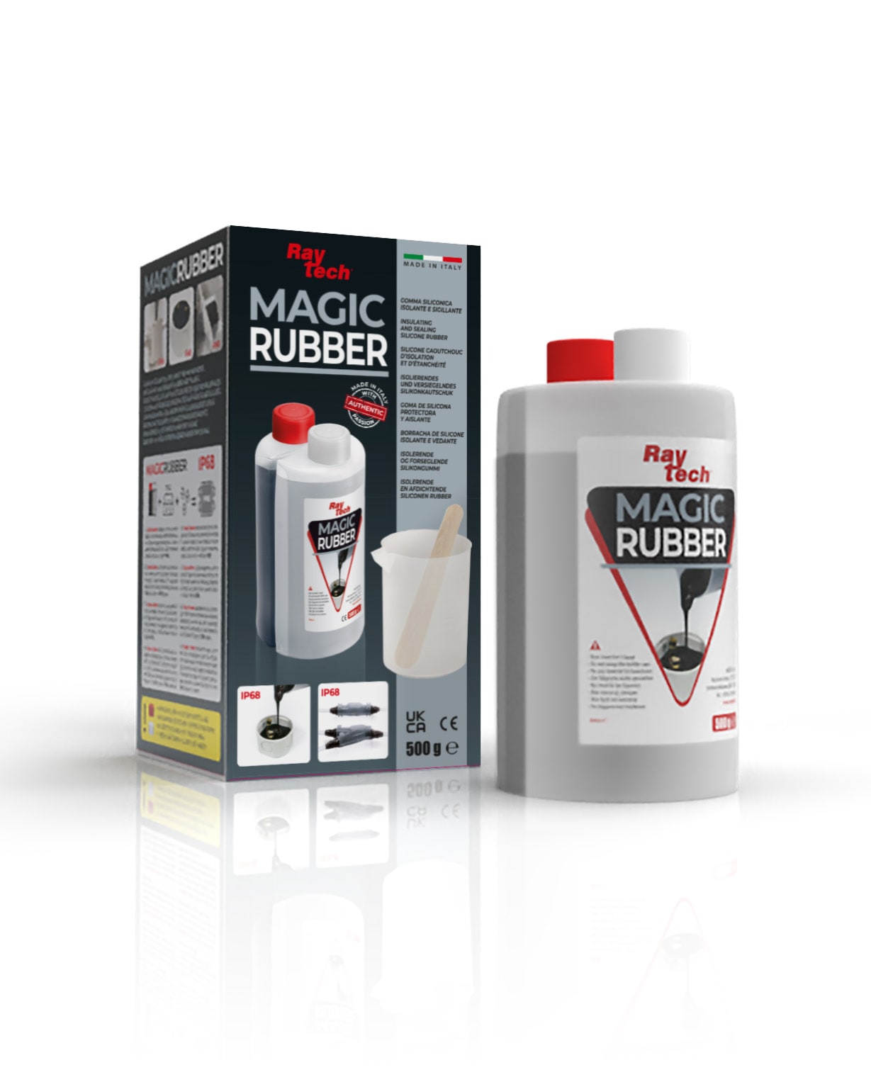 RAYTECH SRL - RYTMAGIC-RUBBER MAGIC RUBBER GOMMA BICOMP 500 GR