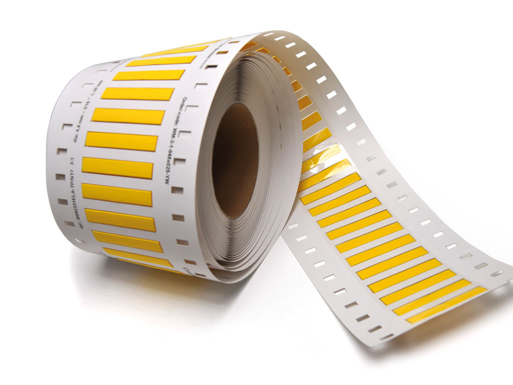 CEMBRE SPA - CEMM2-254-WH3 TERMO-ROLL 2:1 MG. 25,4-BOBINA 15 M.-BIA