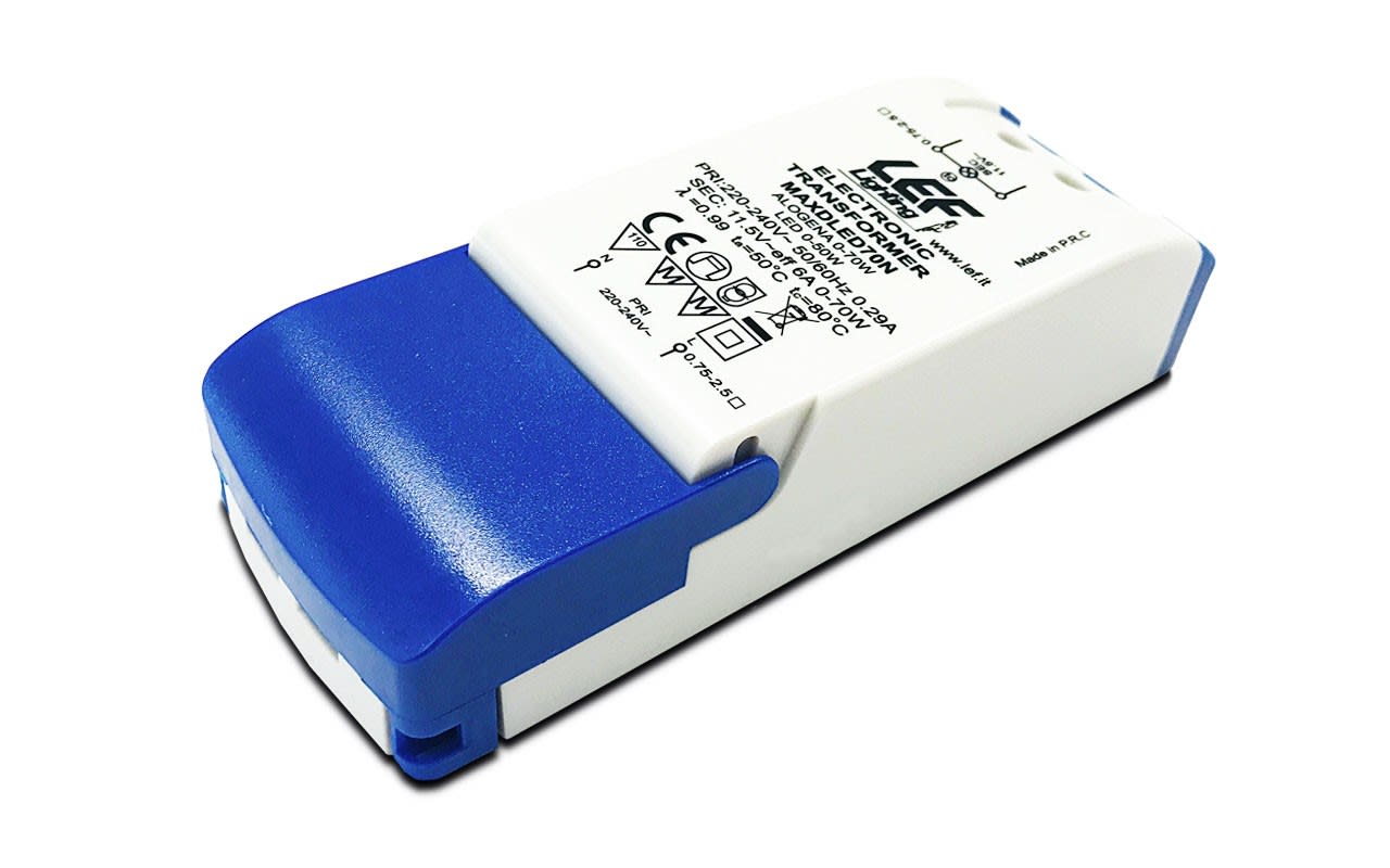 LEF LIGHTING SRL - LEFMAXDLED105N TRASF. EL. 12VAC ALO 1-105W / LED 1-60W