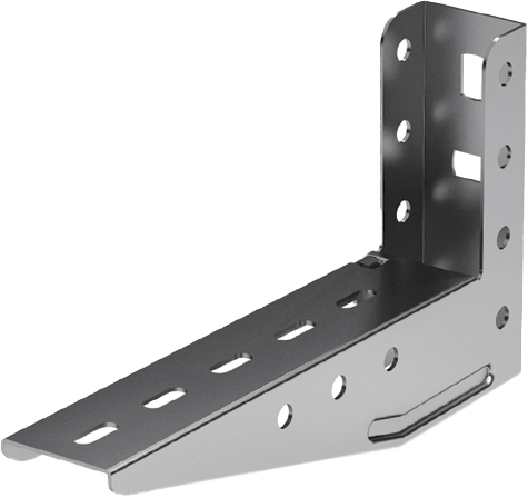 SATI ITALIA SPA - SAT62210003 Mensola stampata base 200 mm spessore 15/10 VG