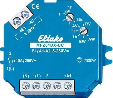 ELTAKO - EAK61100604 ANALOG ADJUSTABLE MULTIFUNCTION TIME REL