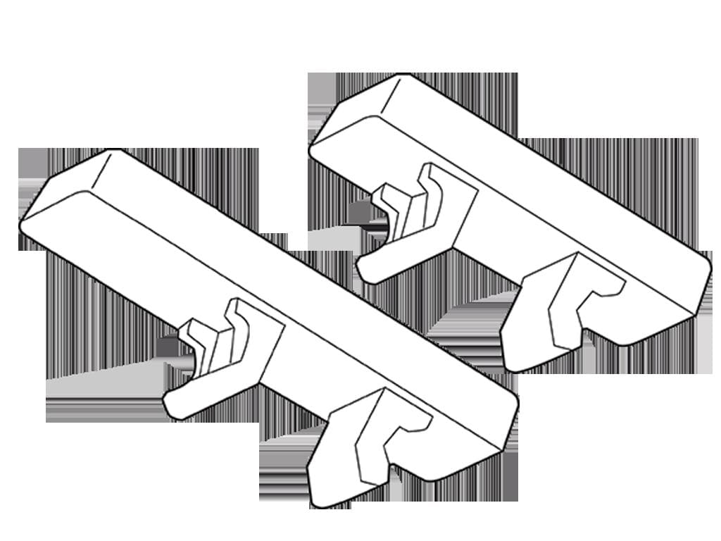 CEMBRE SPA - CEM41095 TARGHETTA MG-CPM-01 BIANCA 6X10 X MORSET