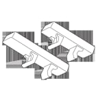 CEMBRE SPA - CEM41095 TARGHETTA MG-CPM-01 BIANCA 6X10 X MORSET