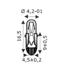 WIMEX - WIM4100845 T-4.5 4X16 60V 20MA