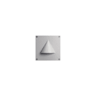 SIMES SPA - SMVS.4573N.14 MINIDIAP.Q+1LED BN 2,5W S/C NEW GRI