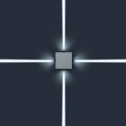 SIMES SPA - SMVS.5087N.14 MINILIFT Q 4FIN+LED 740 230V GRI