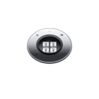 SIMES SPA - SMVS.7911W.19 MINIRING TON SA+LED 8W ASY D2/P INO