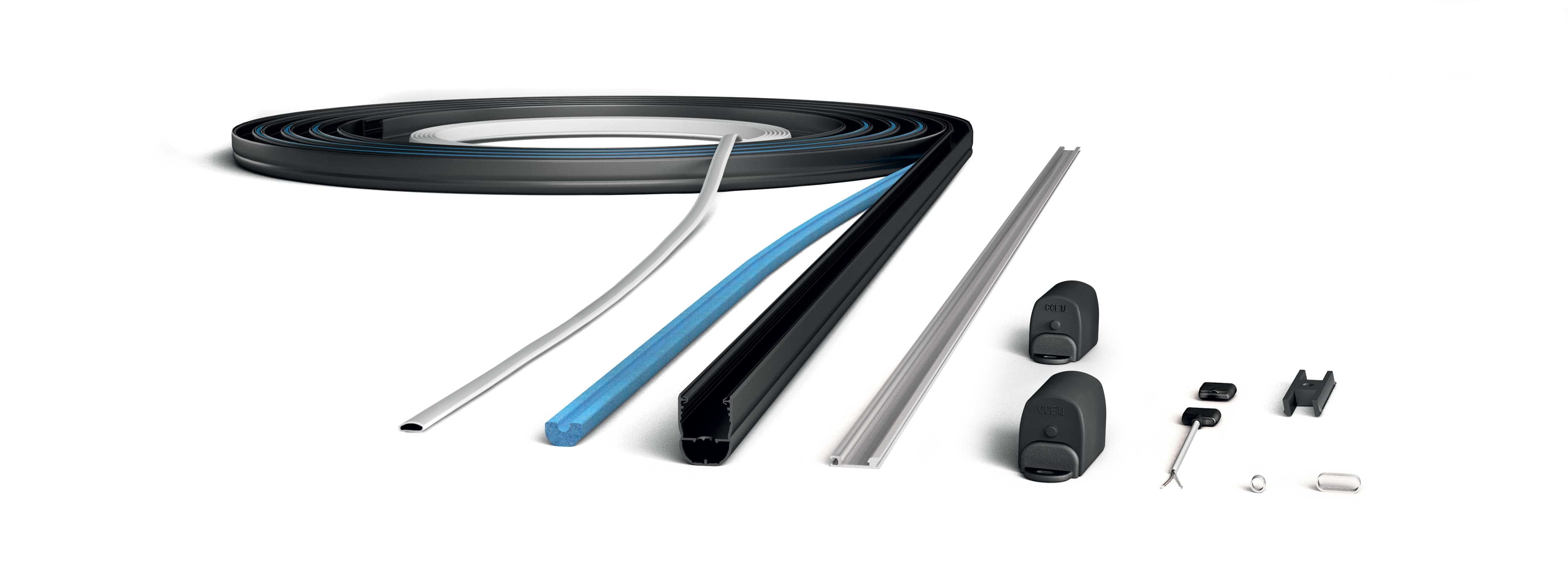 C.C.E. COSTRUZIONI - UCCCEKITCND0024 20 MT GOMMA CND, 20 MT SPUGNA MINIROLL,