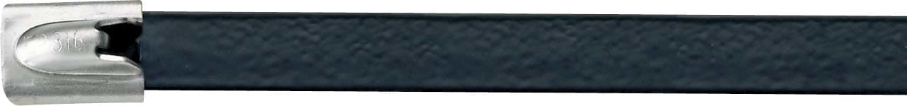 PANDUIT - PANMLTFC2S-CP316 FASCETTA IN ACCIAIO INOX RIVESTITA IN PO