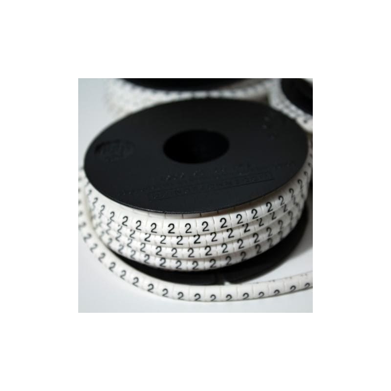 BRADY ITALIA - MODAC6W25 AN.CATENA D.2 .5 6 BIANCO 1000-PEZZI