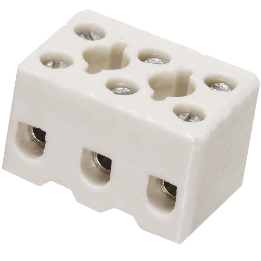 OMEGA FUSIBILI SPA - OMFMC157/2DS MORS.157 PORCELLANA 2 POLI