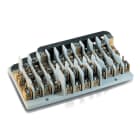 CONCHIGLIA - CON017422189 Serie MSMT - Morsettiera lineare sezionatrice a 4 poli, 3 vie per polo, sezione nominale 95 mmq