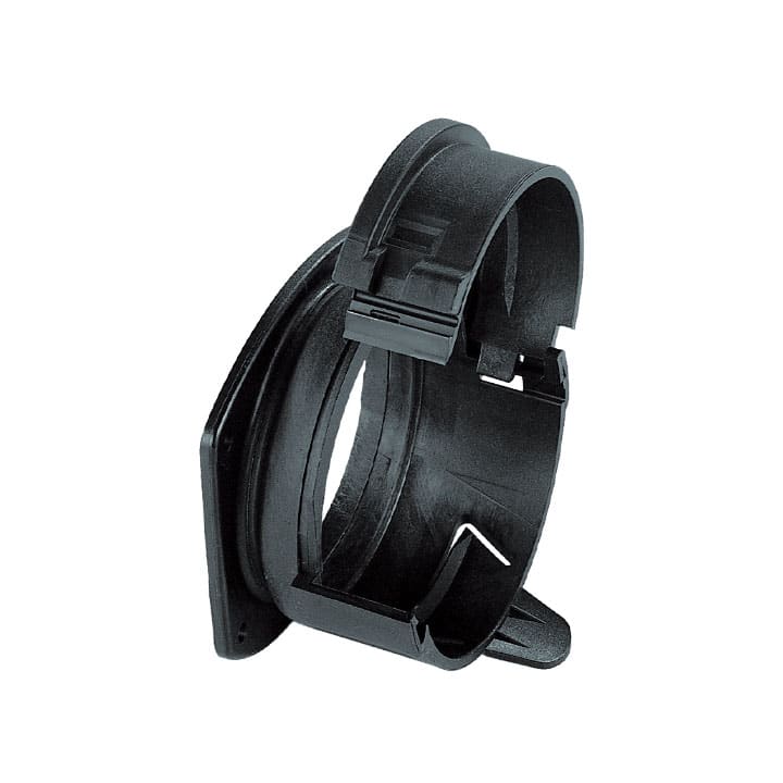 COSMEC - CSM5014N70 RAC.FLANGIATO DIRITTO AD70 NERO IP54