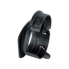 COSMEC - CSM5014N100 RAC.FLANGIATO DIRITTO AD95 NERO IP54