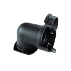 COSMEC - CSM5024N100 RAC.FLANGIATO CURVO 90 AD95 NERO IP54