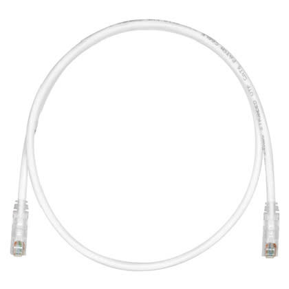 PANDUIT - PANUTPSP12MY COPPER PATCH CORD, CAT 6, OFF WHITE UTP