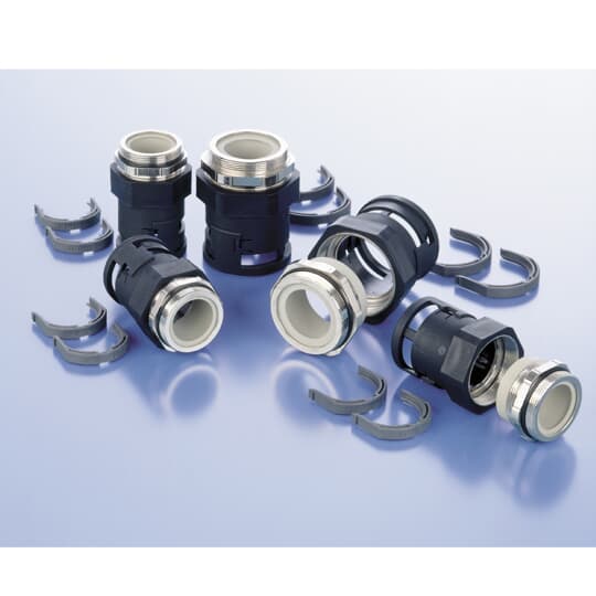 ABB SPA - ABBNVNZ-M207S/P5-L RACC. DN17 M20 PA6+OTT.NICH. BK IP68