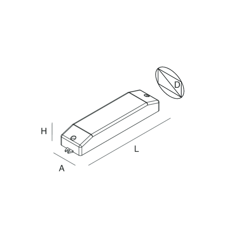 NOVALUX SPA - NOX101320.99 OPTOISOLATORE DALI 48V 10W