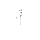NOVALUX SRL - NOX103318.99 P-30: CAVO DI SOSPENSIONE
