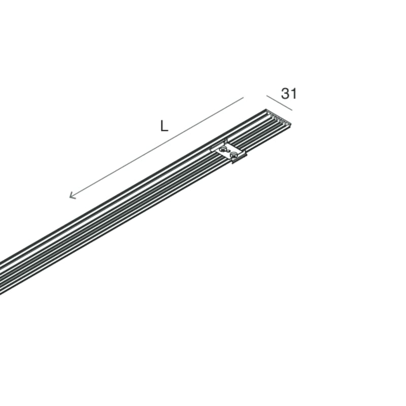 NOVALUX SPA - NOX103325.21 PROFILO DI CHIUSURA molle incluse.
