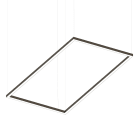 NOVALUX SPA - NOX103343.20 P-30: RETT 48W 3K CAFFE SOSP L=1630